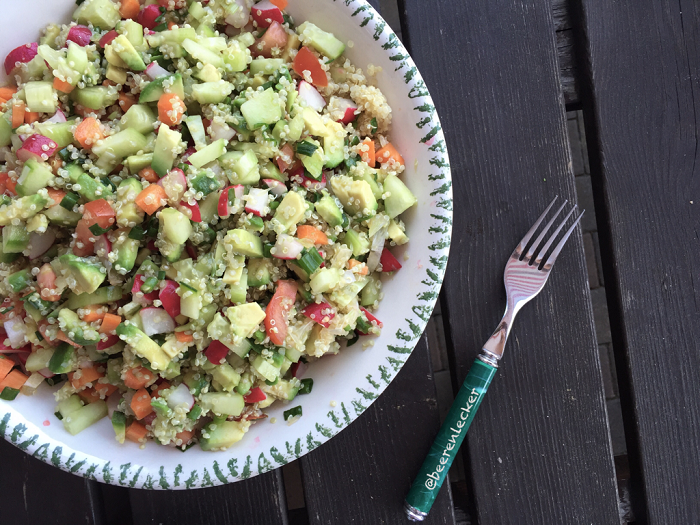 Quinoa Salat Vegan