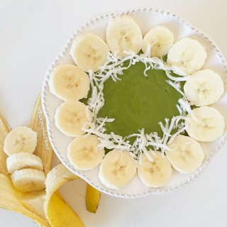 Spinat-Bananenmus (Vegan + Glutenfrei)